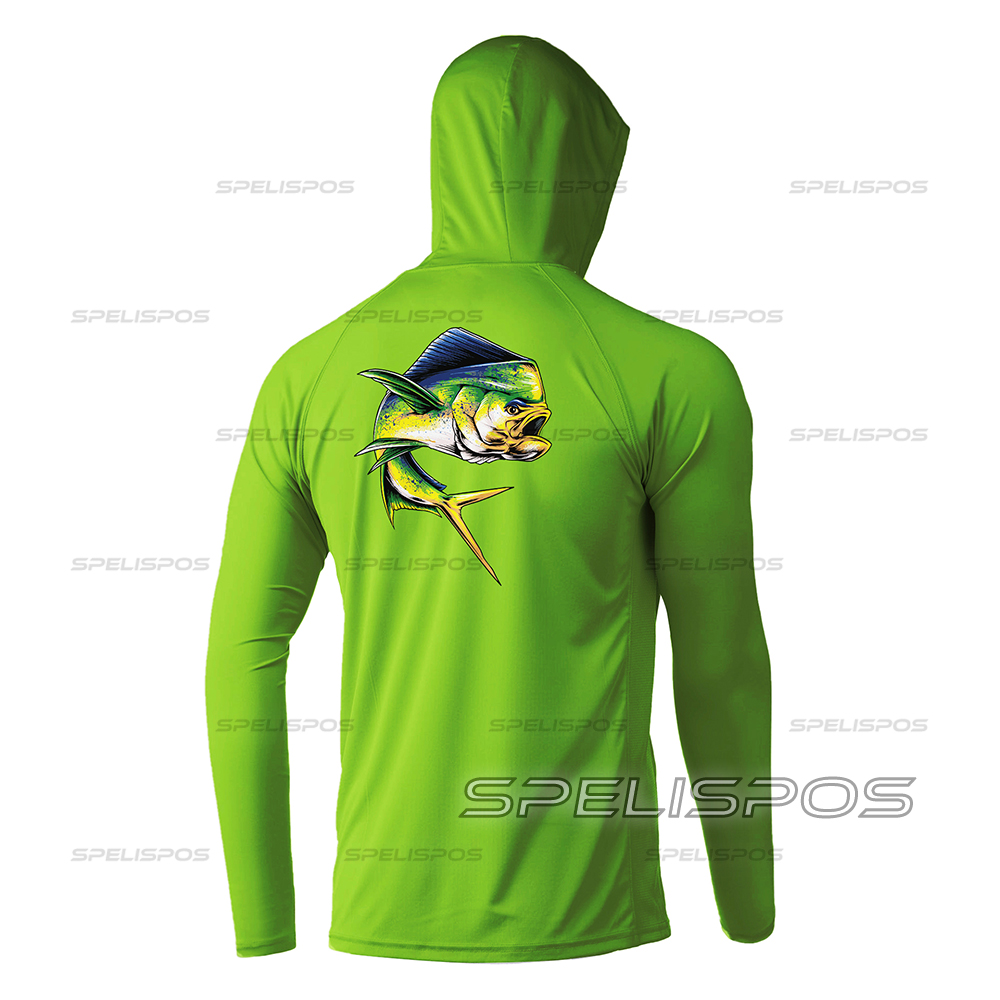 Running Gear Green - Hoodies Fishing Shirt Riding Tops Wear