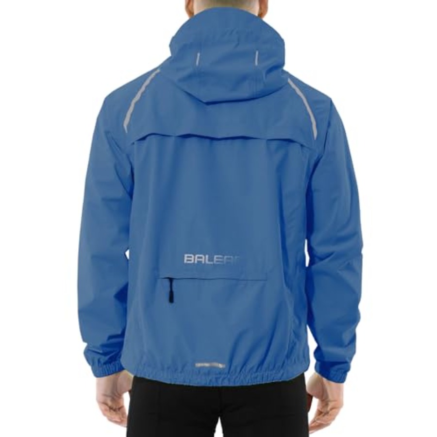 Running Gear In Rain - Men's Rain Jacket Waterproof Windbreaker Raincoat