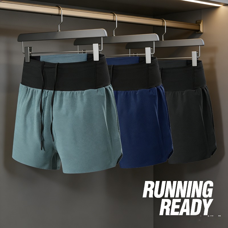 Running Gear Trail - Men 3 Inch Running Shorts Quick
