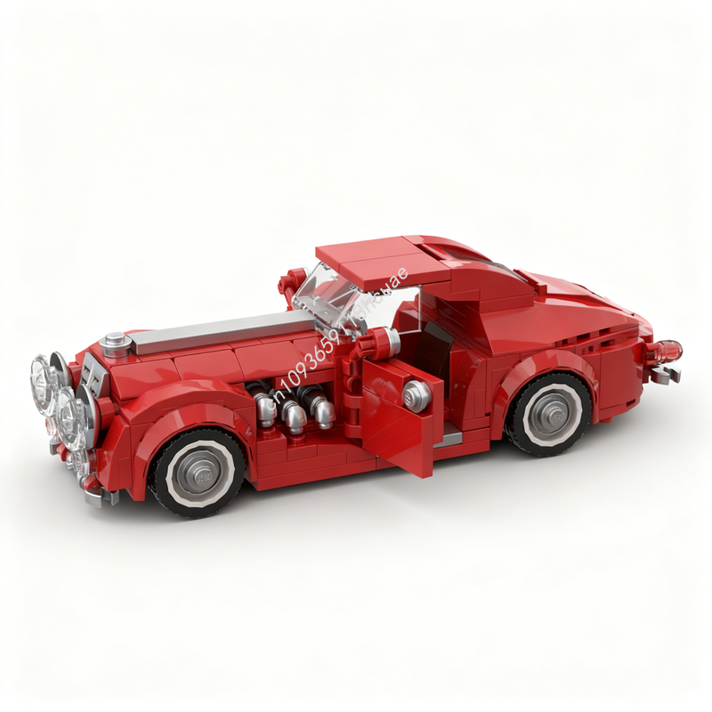 Blister Plaster Sport - 210pcs MOC Classic Red Sports Car