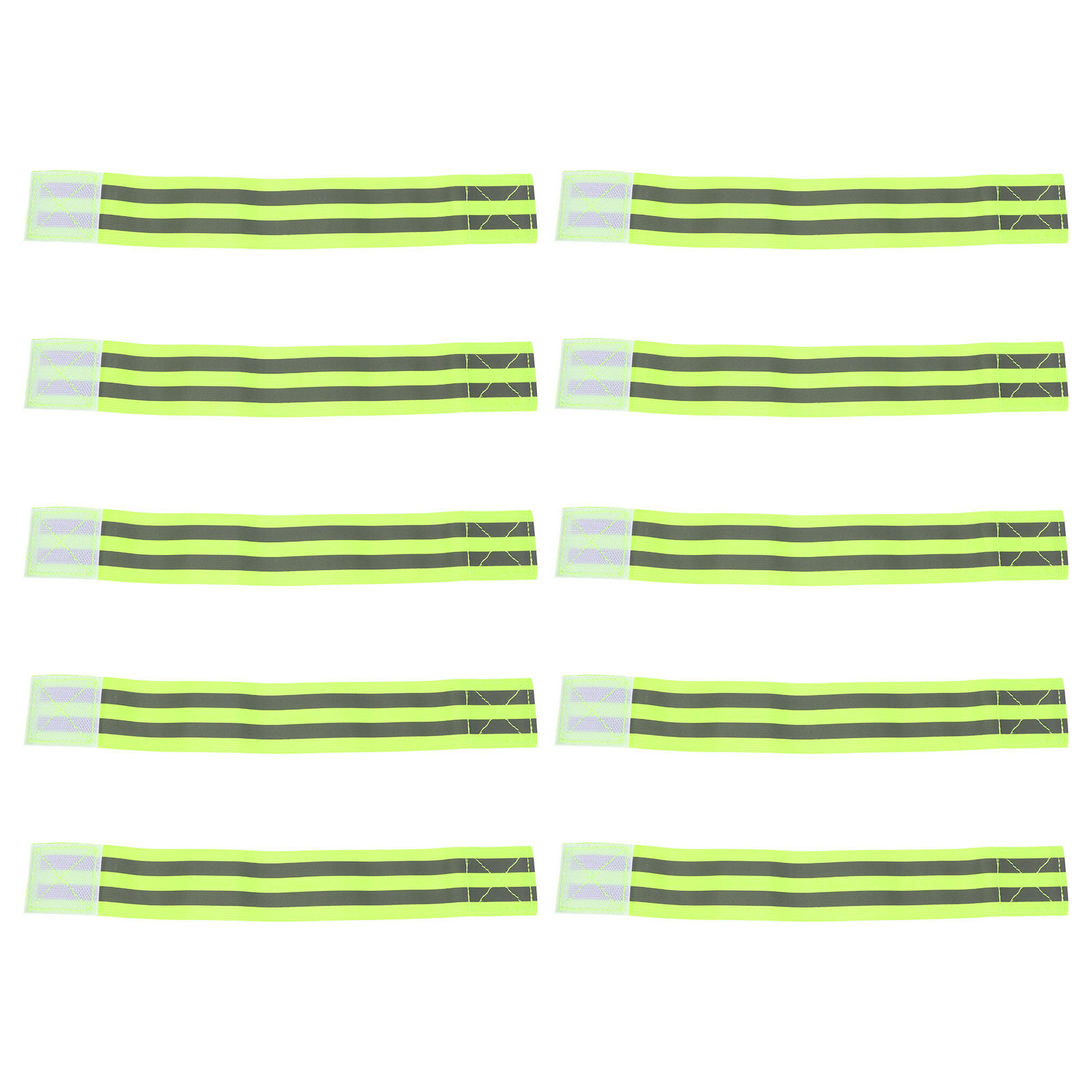 10Pcs Reflective Armband High  - Running Gear Night ulasan dan harga