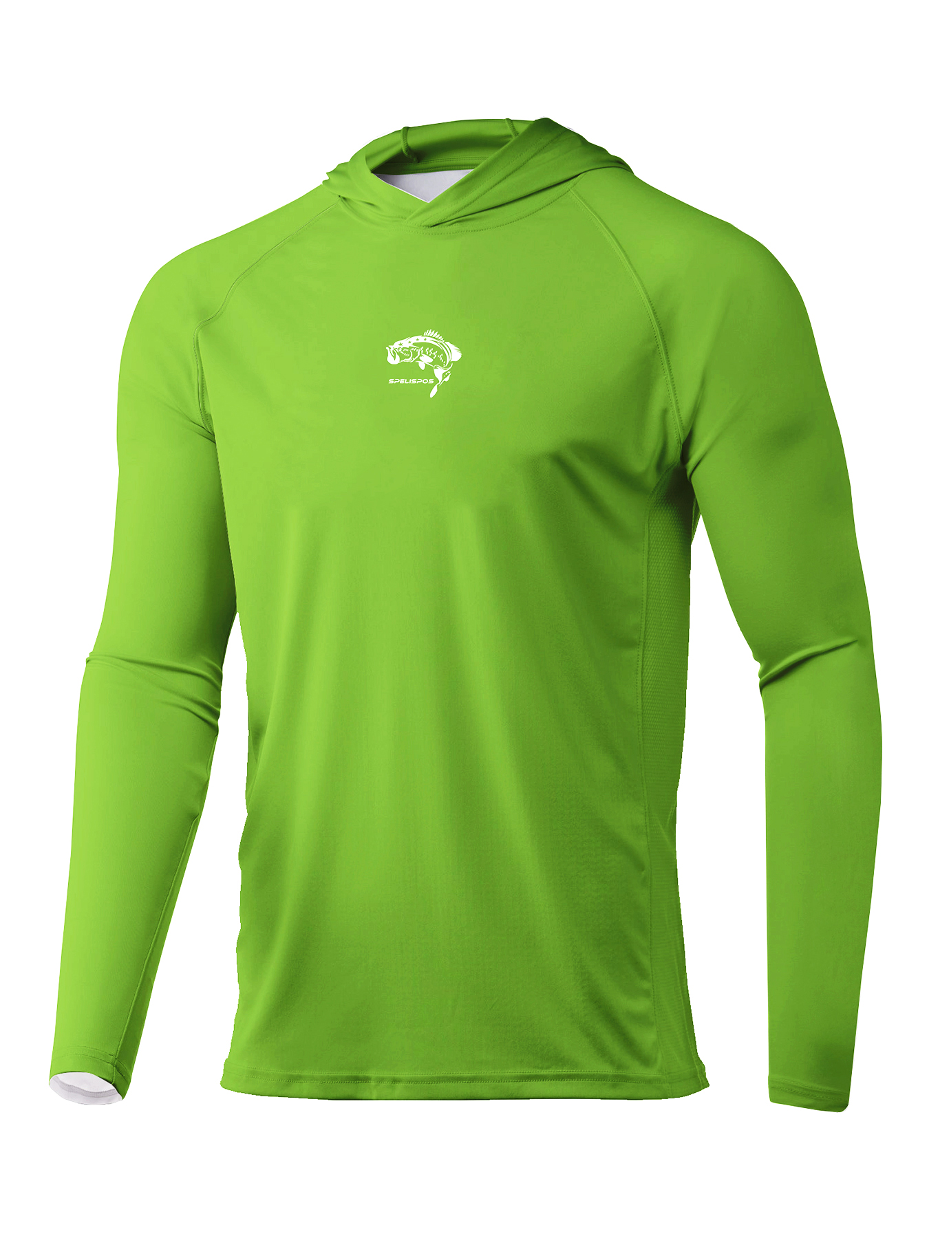 Hoodies Fishing Shirt Riding T - Running Gear Green ulasan dan harga