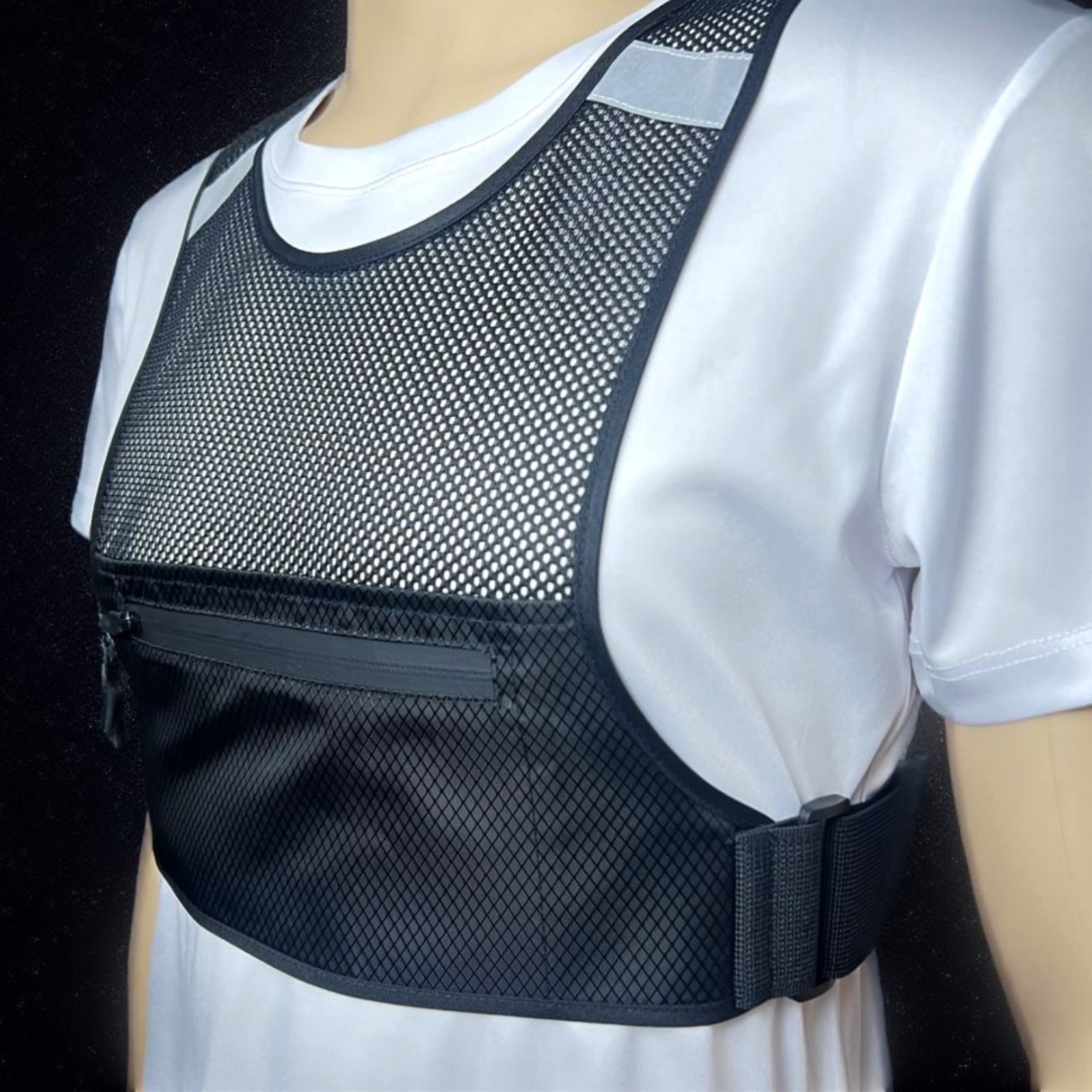 Reflective Running Vest Lightw - Reflective Running Gear Vest ulasan dan harga