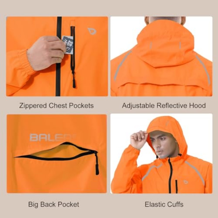 Men's Rain Jacket Waterproof W - Running Gear In Rain ulasan dan harga