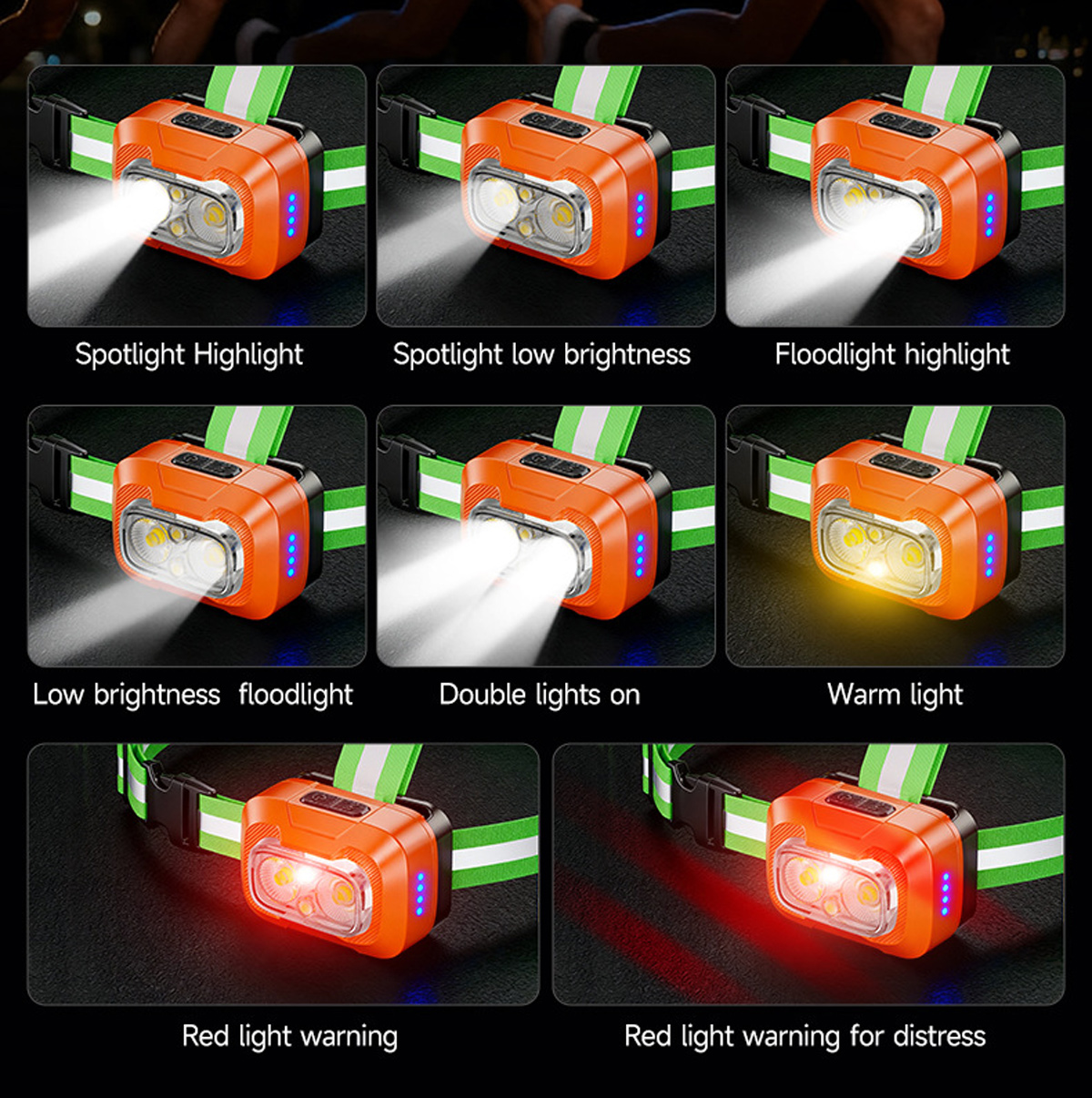 Running Light USB Rechargeable - Running Gear Night ulasan dan harga