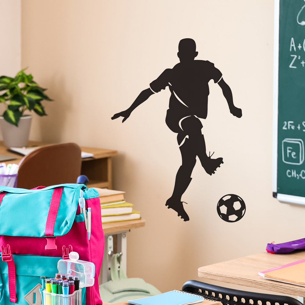Football Player Silhouette Wal - Blister Plaster Sport ulasan dan harga