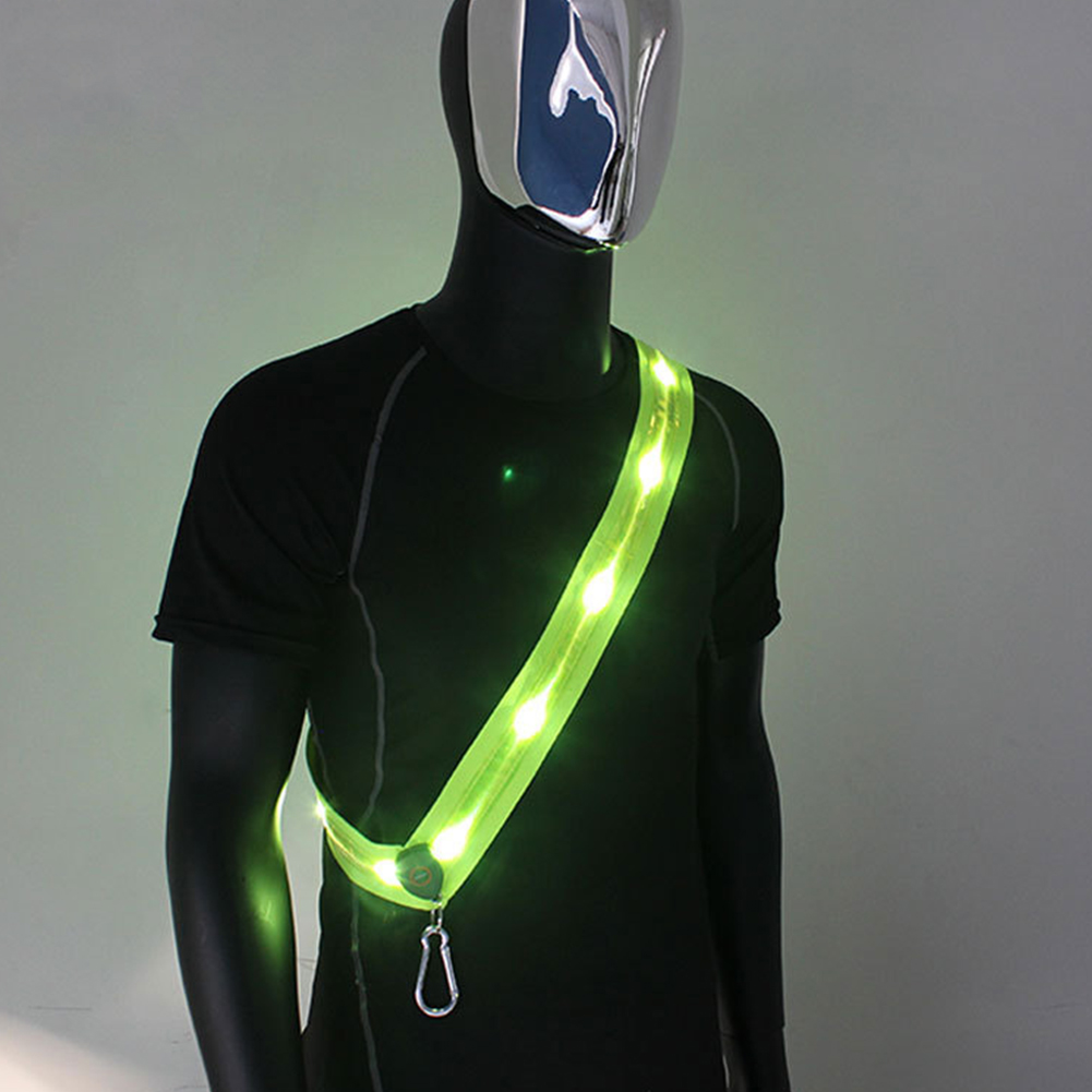 LED Running Belt Rechargeable  - Running Gear Night ulasan dan harga