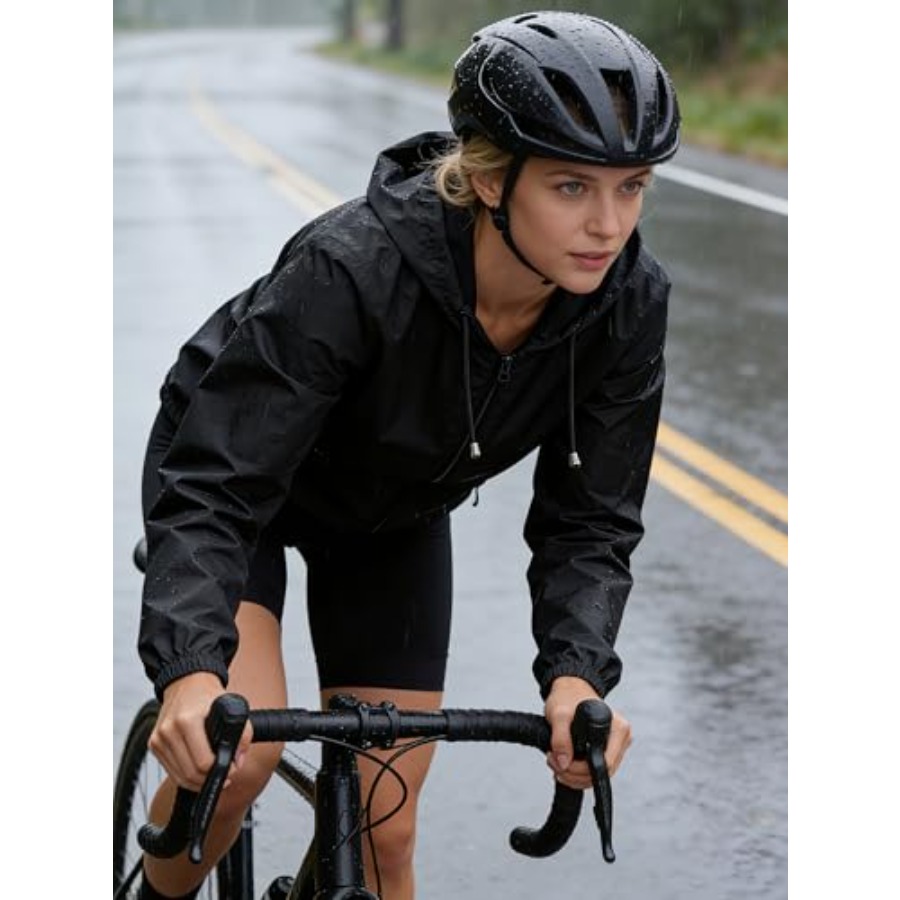Womens Rain Jacket Lightweight - Running Gear In Rain ulasan dan harga
