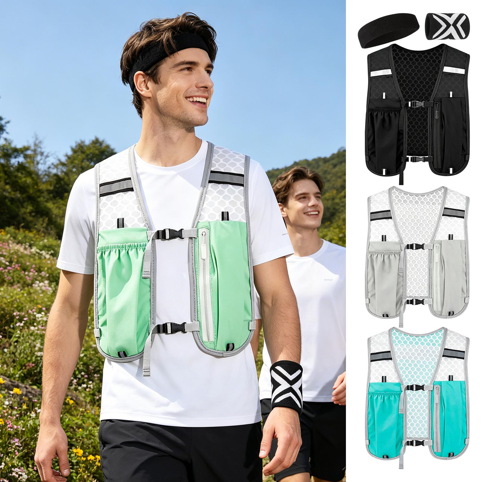 Night Running Vest Sports Gear - Running Gear Trail ulasan dan harga
