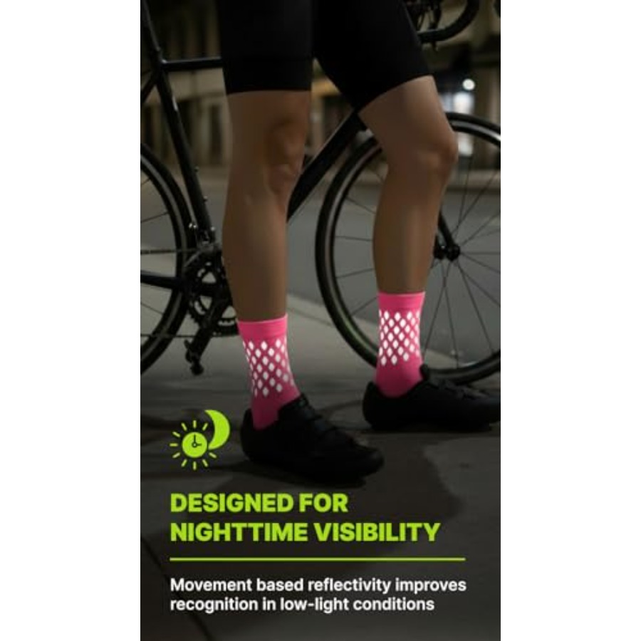 Reflective Socks for cycling a - Running Gear Night ulasan dan harga