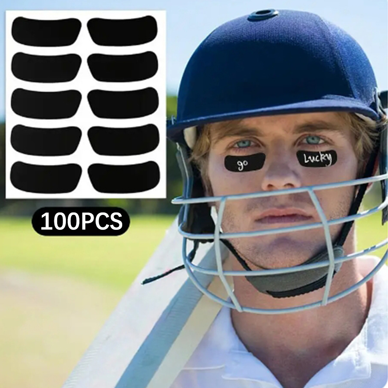 100PCS Baseball Eye Black Stic - Blister Plaster Sport ulasan dan harga