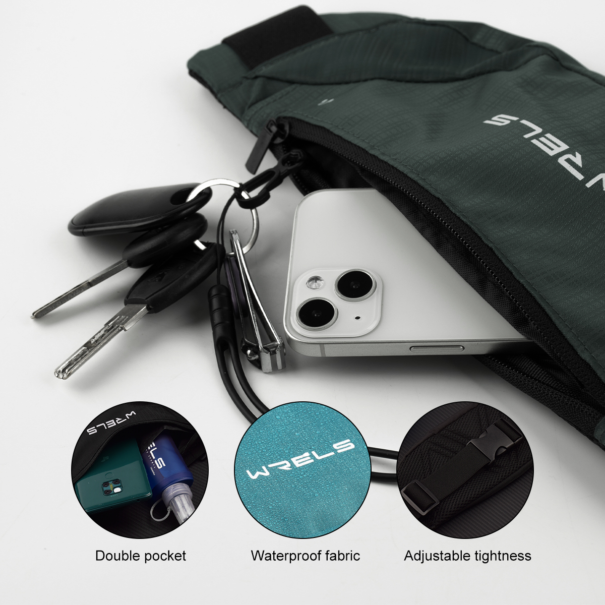 WRELS Waist Bag Running Bag Ou - Running Gear Kit ulasan dan harga