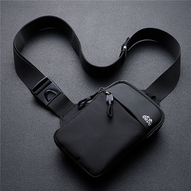 Casual Men Shoulder Chest Bag  - Running Gear Kit ulasan dan harga
