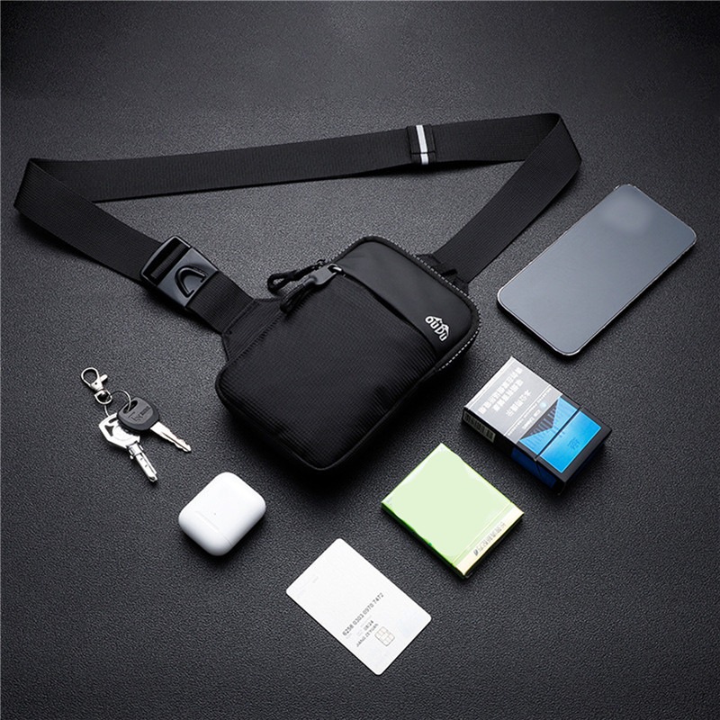 Casual Men Shoulder Chest Bag  - Running Gear Kit ulasan dan harga