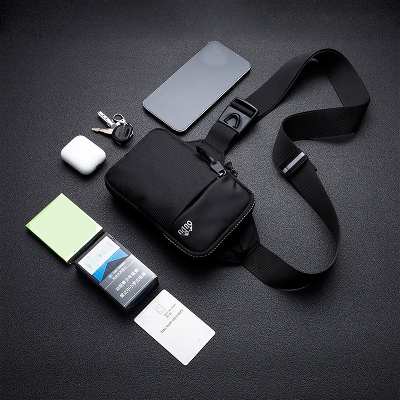 Casual Men Shoulder Chest Bag  - Running Gear Kit ulasan dan harga