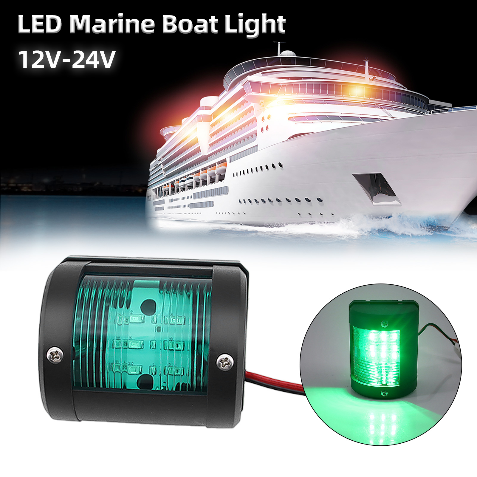 1/2pcs LED Navigation Signal L - Running Gear Boat ulasan dan harga