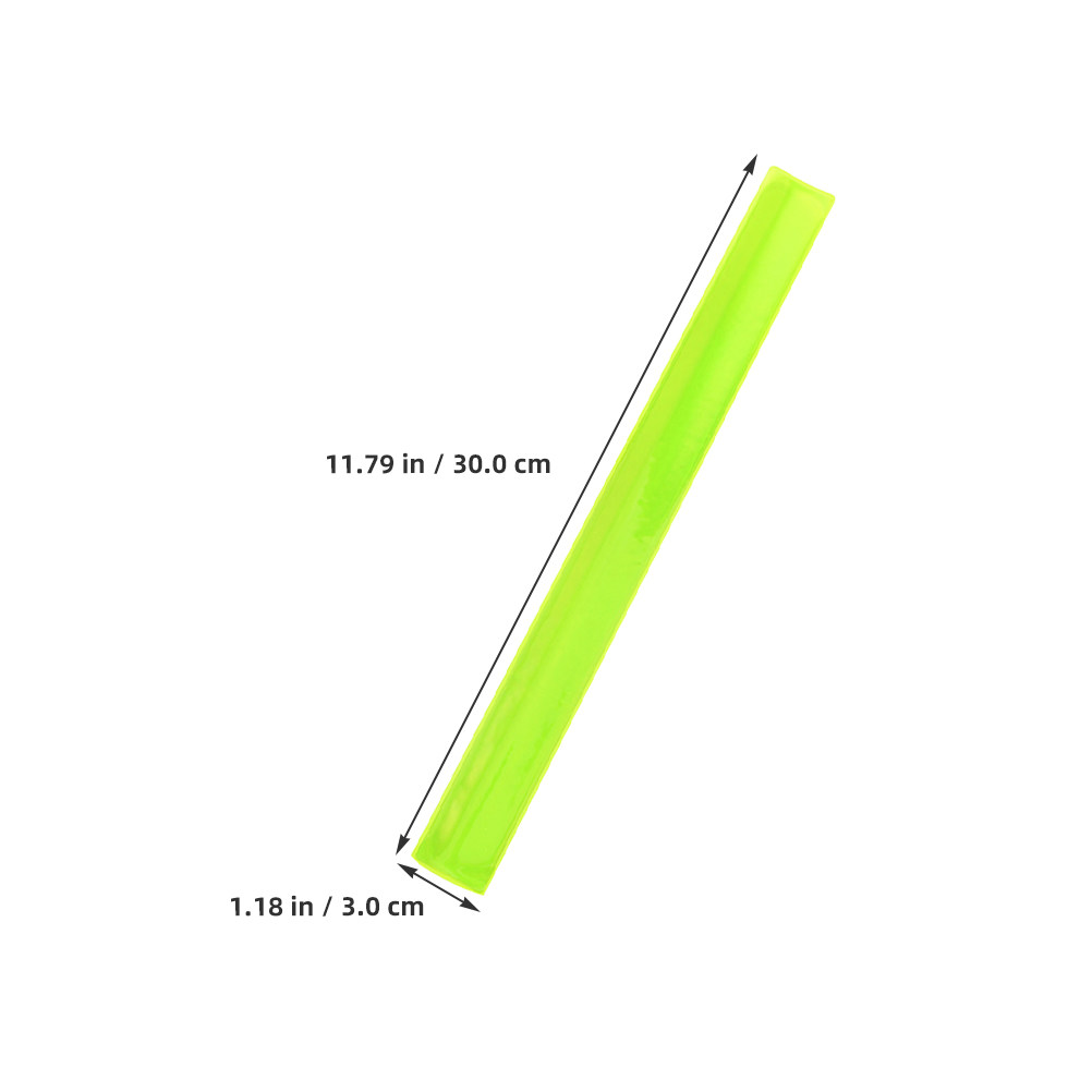 12Pcs Reflective Slap Bracelet - Running Gear Night ulasan dan harga