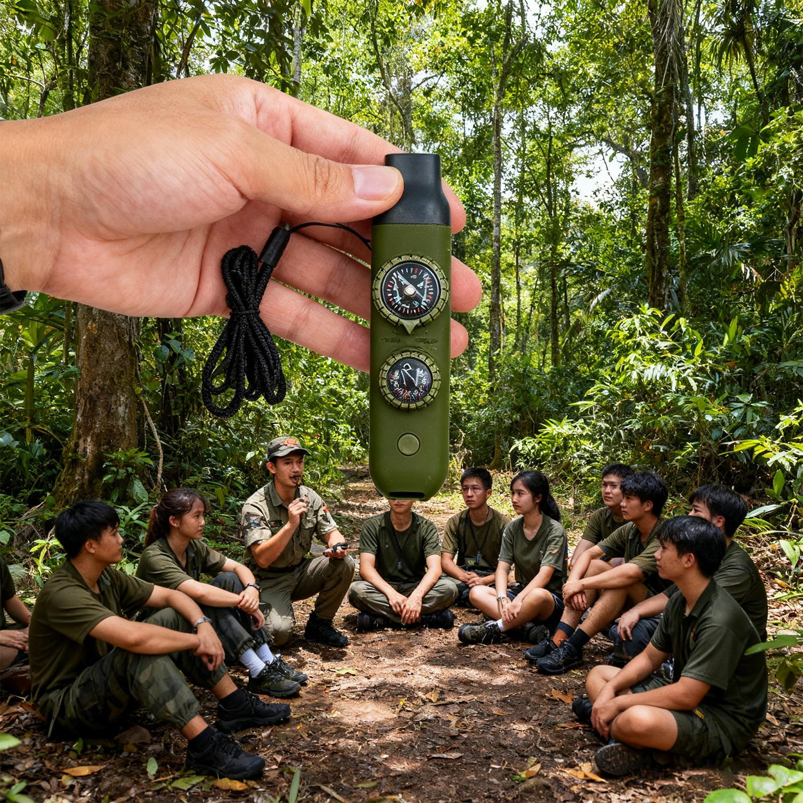 Hiking Whistle 7-in-1 Outdoor  - Running Gear Boat ulasan dan harga