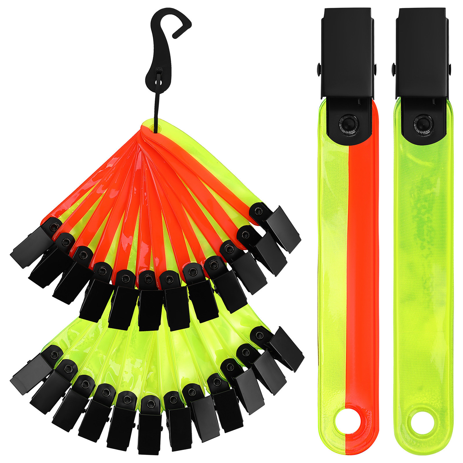 24Pcs Outdoor Reflective Trail - Running Gear Trail ulasan dan harga