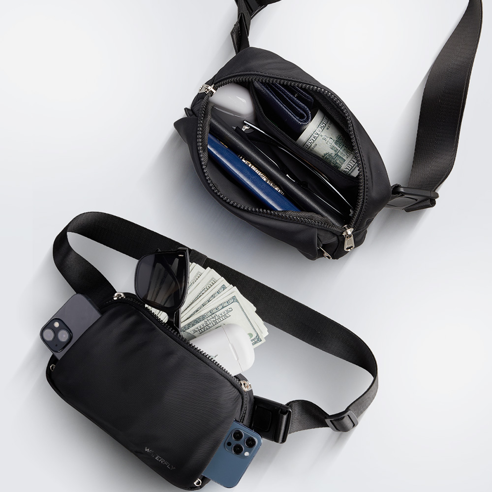 WATERFLY Crossbody Belt Fanny  - Runners Gear ulasan dan harga
