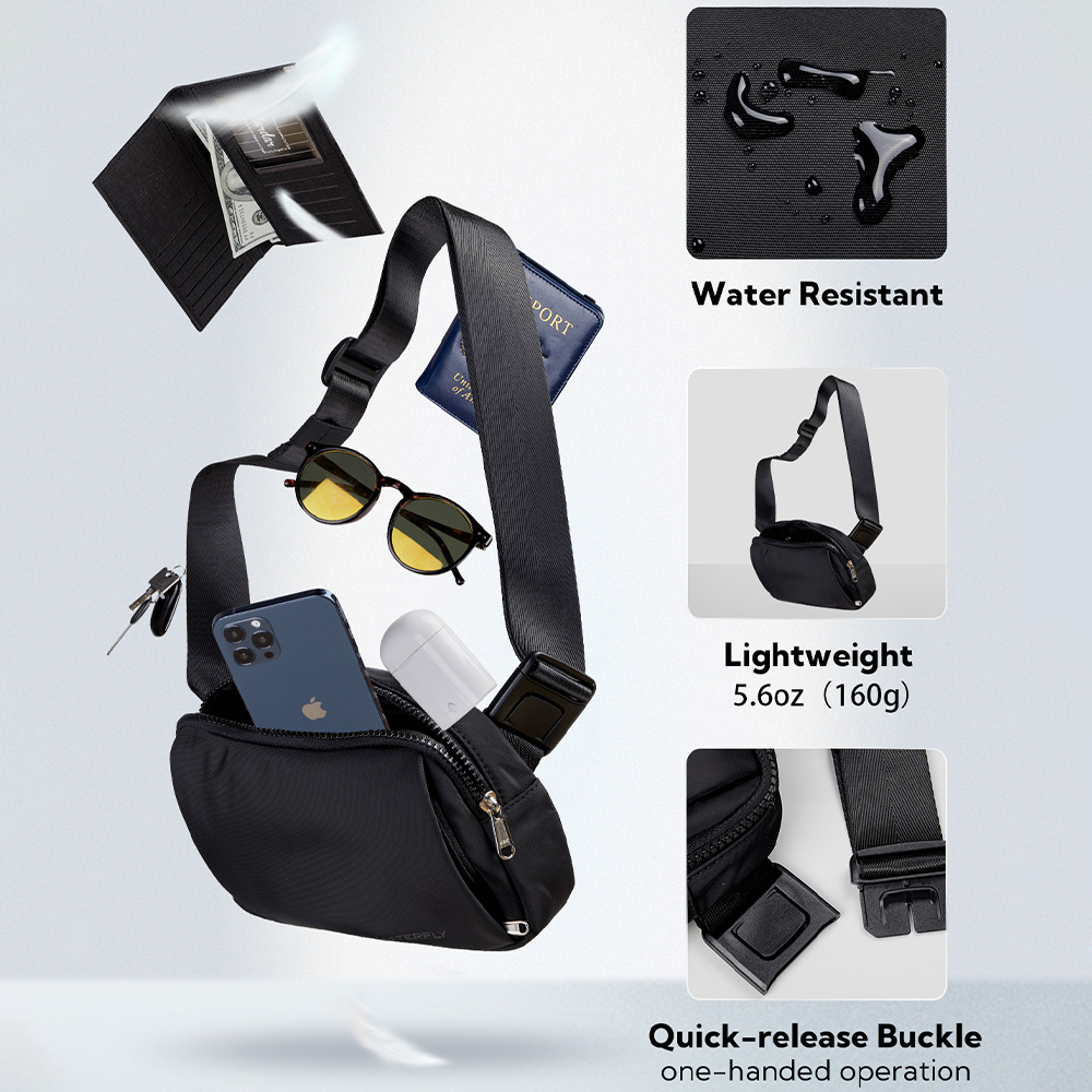 WATERFLY Crossbody Belt Fanny  - Runners Gear ulasan dan harga
