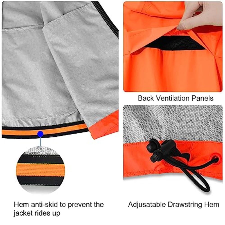 Men's Rain Jacket Waterproof W - Running Gear In Rain ulasan dan harga