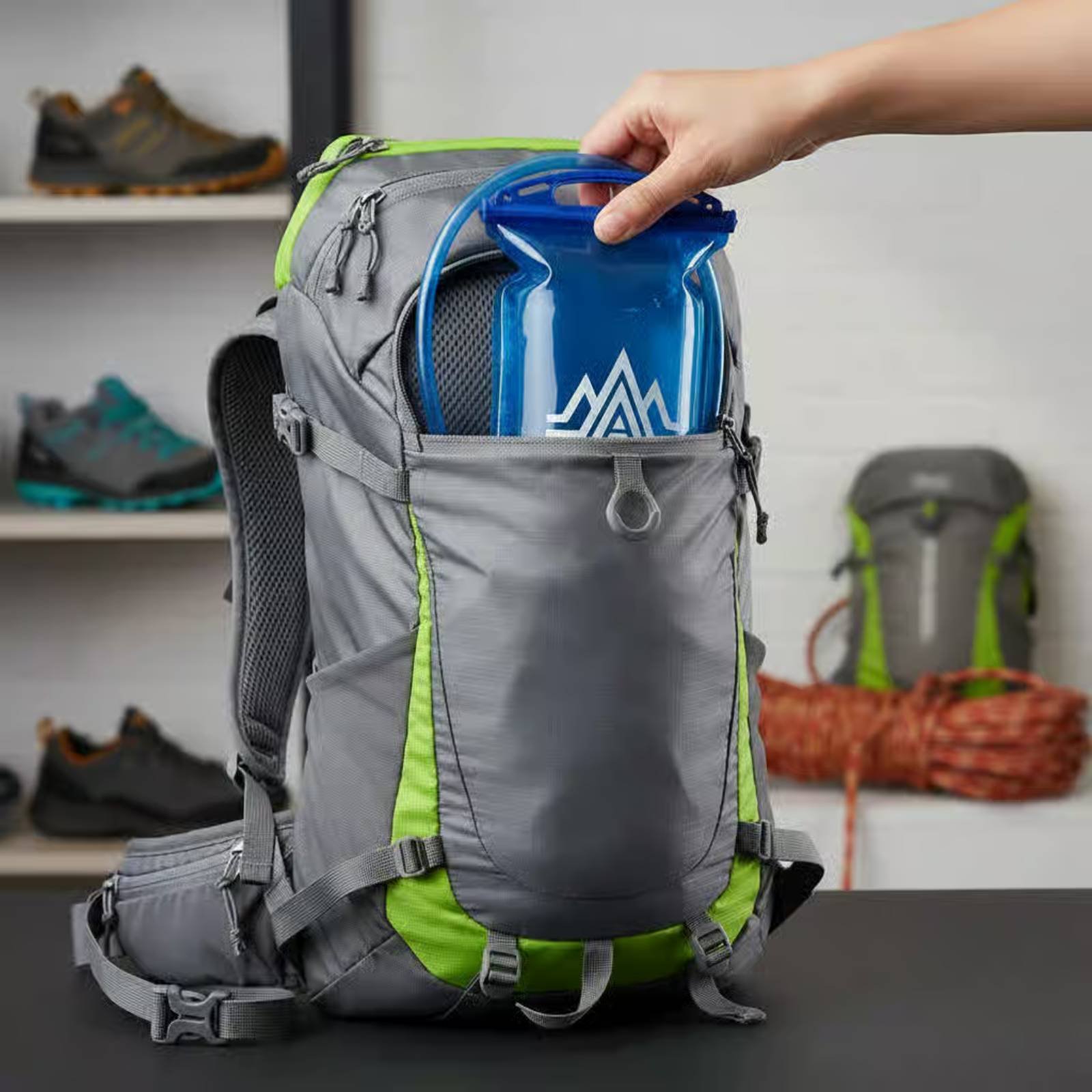 Running Hydration Backpack Lig - Running Gear Trail ulasan dan harga