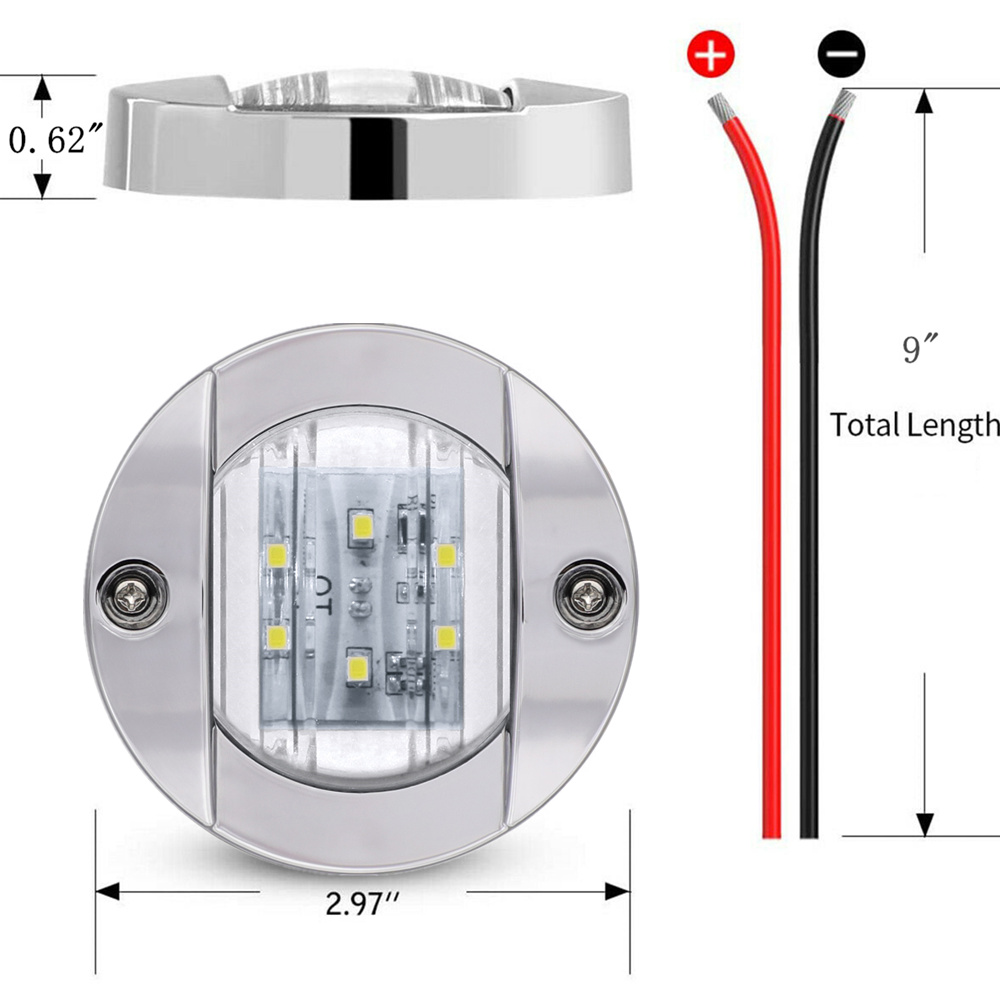 2PCS Running Lights For Boat N - Running Gear Boat ulasan dan harga